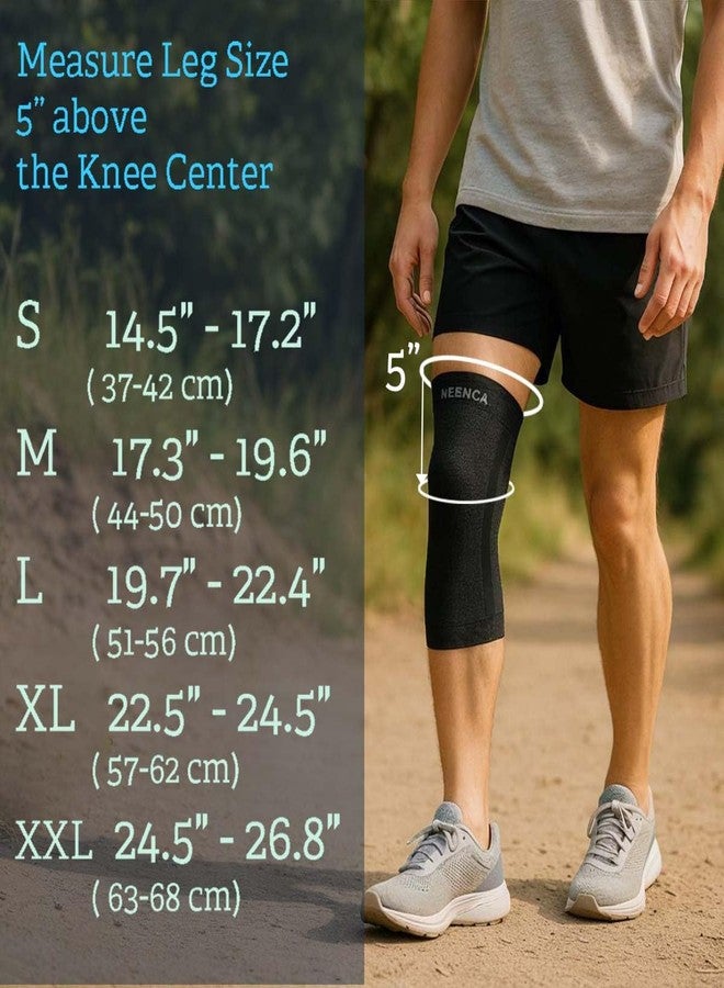 NEENCA Knee Sleeve - Knee Braces for Knee Pain, Joint Pain Relief, Swelling, Inflammation Relief, and Circulation, Knee Support for Women and Men - Image 2