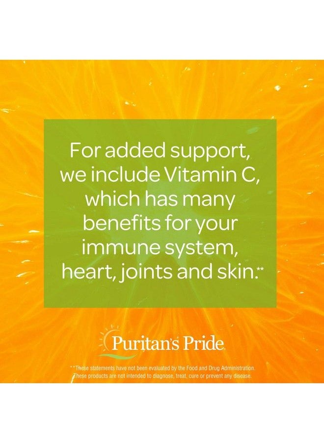 Puritans Pride Quercetin Complex With Vitamin C Supports Upper Respiratory Health* 100 Ct