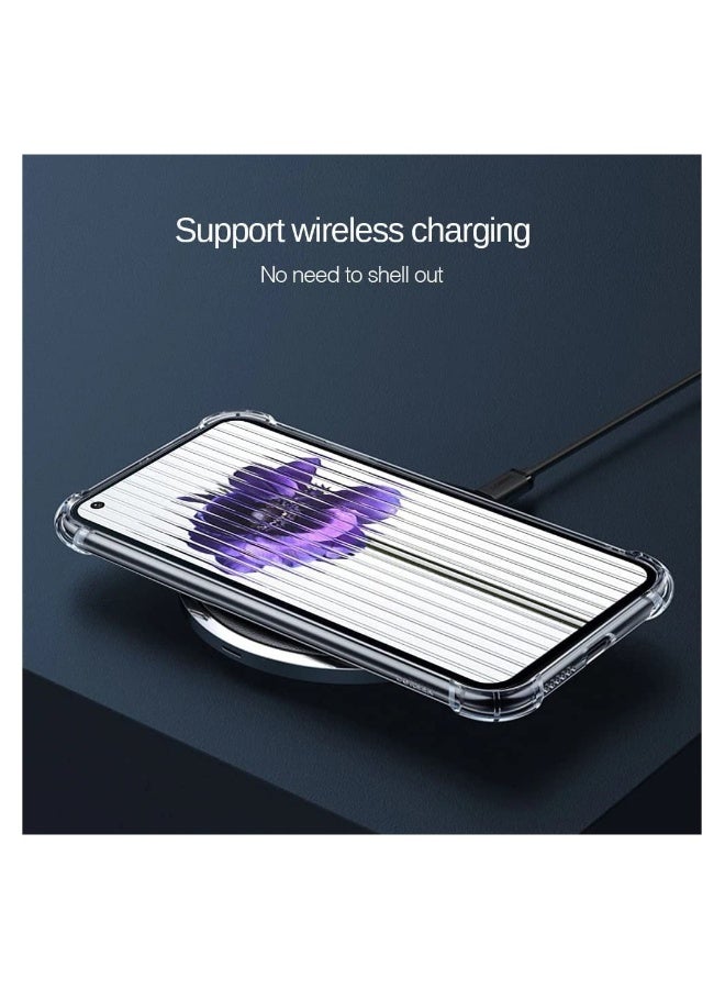 دوسالا غطاء ل هاتف ناثينغ 1، غطاء شفاف مضاد للخدش، غلاف منTPU يمتص الصدمات، واقي خارجي شفاف مع حماية الكاميرا لهاتف ناثينغ 1. - Image 4