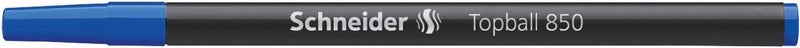 Schneider Topball 850 Rollerball Refill, 0.5 Mm, European Size, Blue Ink, Box Of 10 Refills (8503) - Image 2