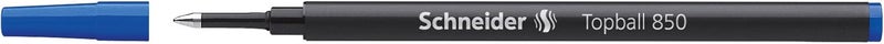 Schneider Topball 850 Rollerball Refill, 0.5 Mm, European Size, Blue Ink, Box Of 10 Refills (8503) - Image 3