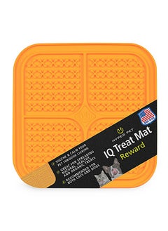 Iq Treat Lick Mat For Dogs, Dog Slow Feeder & Cat Lick Mats | Great Alternative To Slow Feeder Dog Bowls & Cat Slow Feeders | Perfect Dog Licking Mat, Cat Puzzle Feeder & Dog Enrichment Toys