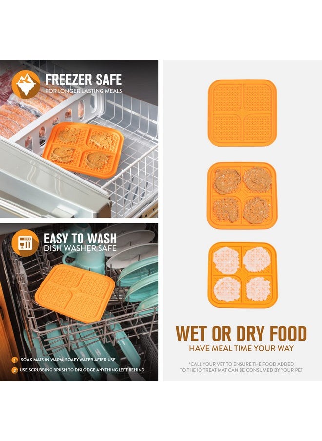 Hyper Pet - Iq Treat Lick Mat For Dogs, Dog Slow Feeder & Cat Lick Mats | Great Alternative To Slow Feeder Dog Bowls & Cat Slow Feeders | Perfect Dog Licking Mat, Cat Puzzle Feeder & Dog Enrichment Toys - Image 1