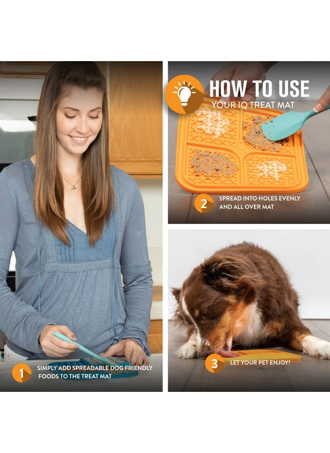 Hyper Pet - Iq Treat Lick Mat For Dogs, Dog Slow Feeder & Cat Lick Mats | Great Alternative To Slow Feeder Dog Bowls & Cat Slow Feeders | Perfect Dog Licking Mat, Cat Puzzle Feeder & Dog Enrichment Toys - Image 1