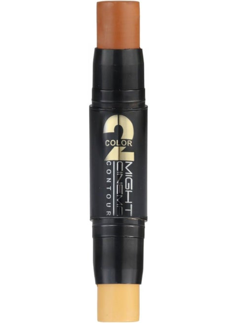 Double Face Contour Palette - 2 Colors - 102 - Semi-Matte - Neutral