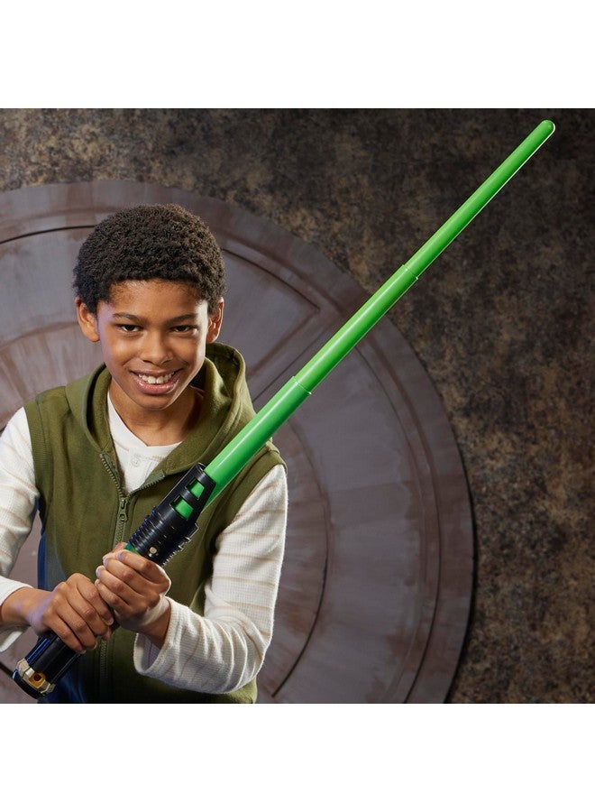 STAR WARS سيف ضوء ستار وورز فورج كايبر كور لوك سكاي ووكر، سيف ضوء أخضر مخصص مرخص رسميًا، ألعاب للأطفال من عمر 4 سنوات - Image 2