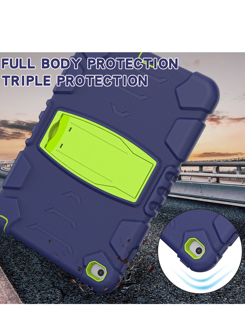 GULFLINK Gulflink Back Cover Protect Case for Apple ipad mini4/5 navyblue and lime - Image 3