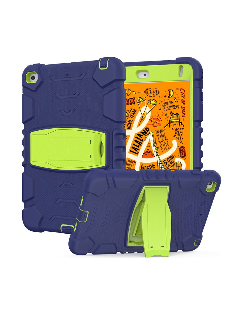 GULFLINK Gulflink Back Cover Protect Case for Apple ipad mini4/5 navyblue and lime - Image 1