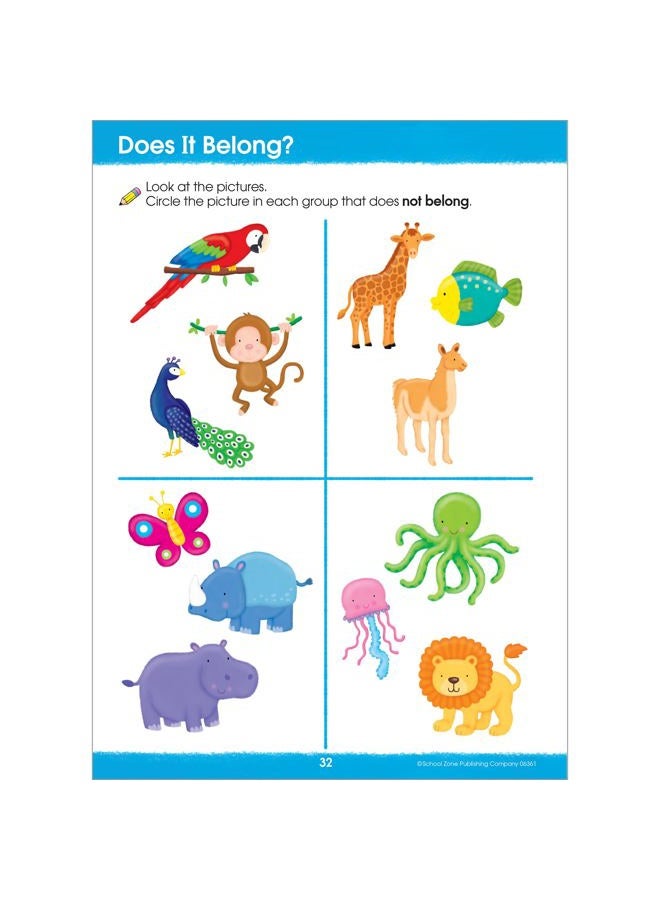School Zone Get Ready for Preschool Workbook - Image 3