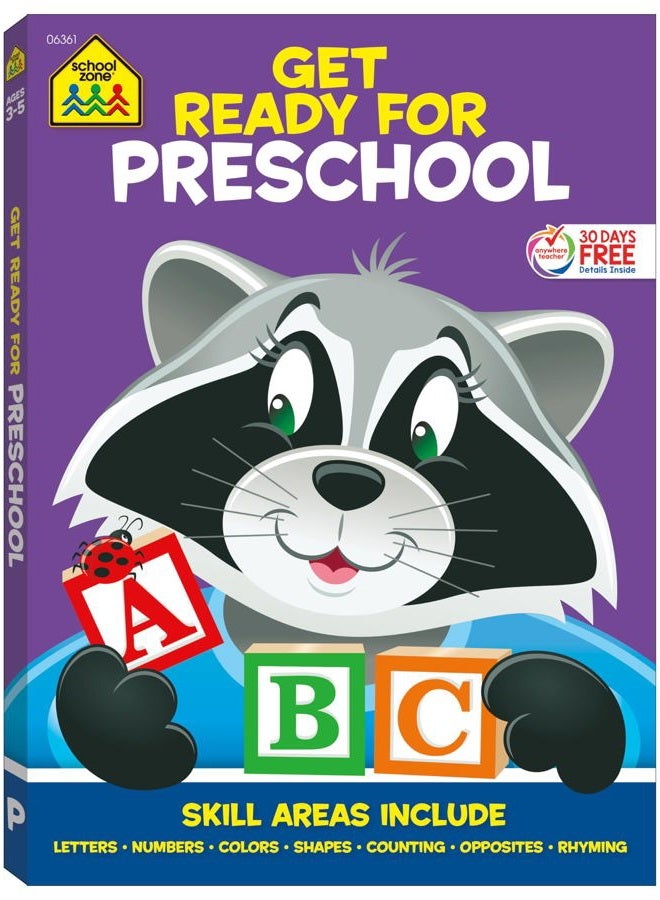 School Zone Get Ready for Preschool Workbook - Image 1