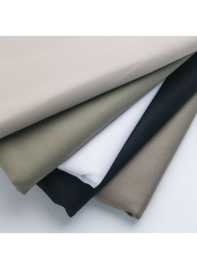 تي آر Tr Serge Suit Fabric 360g تويل سادة لبناطيل غربية شتوية/خريفية بنطلونات عمل زي مدرسي زي موحد 360 جرام - Image 4