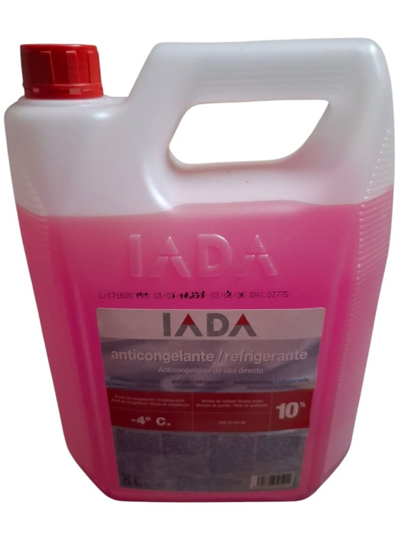 IADA Radiator Water 5 liters Red - Made in Spain - Image 1