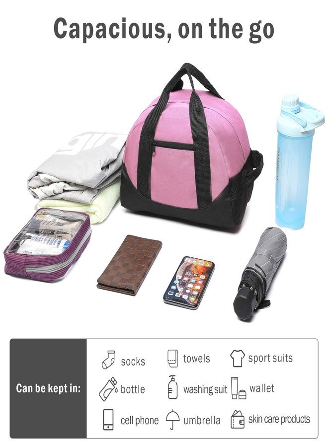 BuyAgain Duffle Bag, 12" Small Mini Travel Carry On Sport Duffel Gym Bag with Top Handle - Image 4