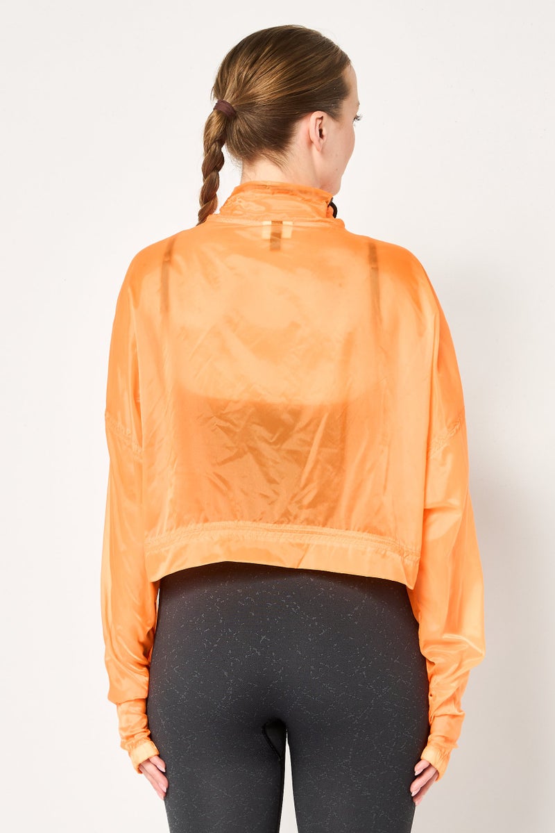 Ellesse Women Sportswear Fit Long Sleeve Training Jacket, Orange - Image 4