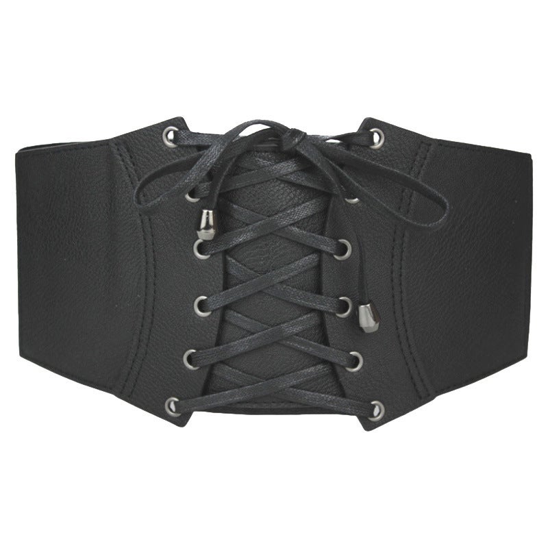 Vintage PU Leather Waist Belt for Women - Image 5