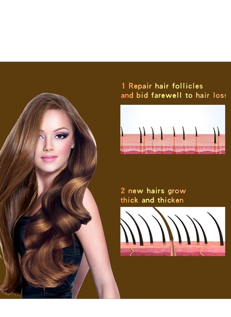 LIDORIA - Ginger Hair Growth Spray, Herbal Hair Growth Serum for Thinning & Damaged Hair, Hair Strengthening & Repair Spray for All Hair Types (20ml) - Image 1