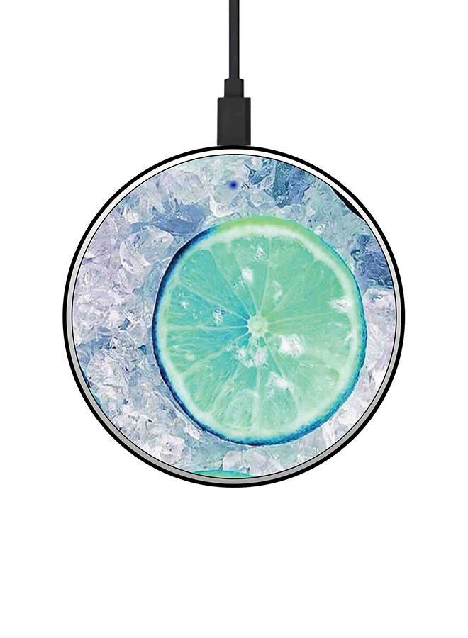 NIBEMINENT 15W Ultra Slim Fast Wireless Charger Multicolour