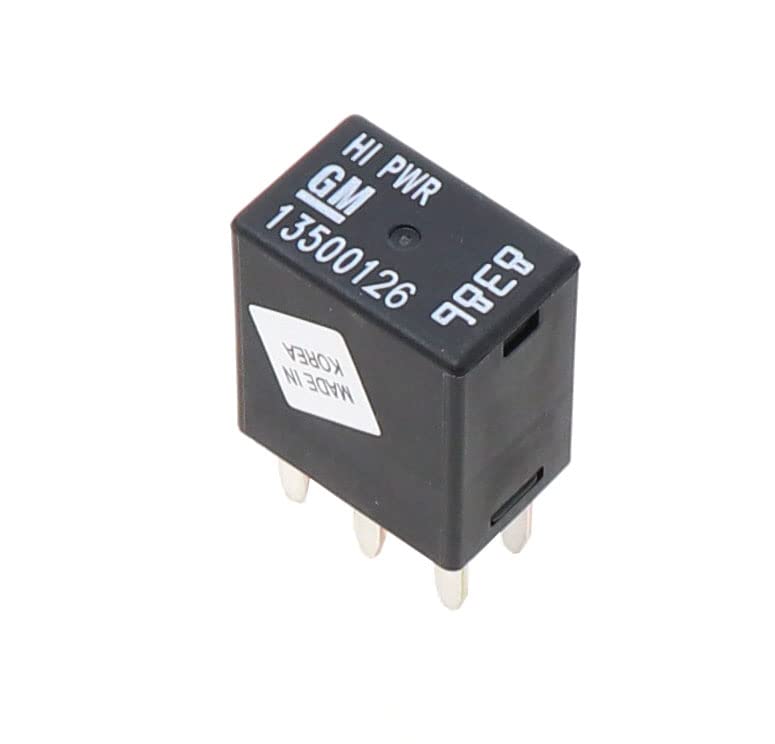 ACDelco GM المعدات الأصلية D1780C (19116058) ريلاي متعدد الأغراض باللون الأسود - Image 2