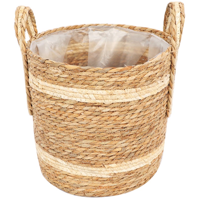 📦 سلة كبيرة منسوجة متعددة الاستخدامات بتصميم يدوي - Image 1