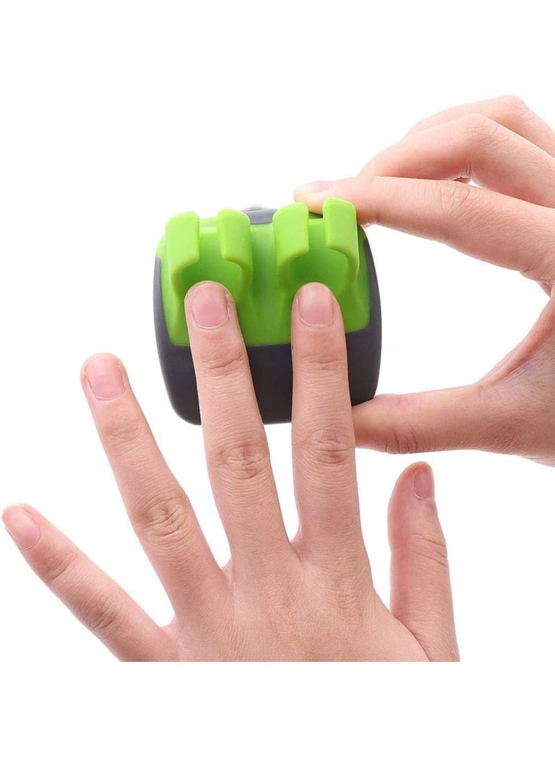 BELLSBERRY 2 Pcs Hand Vegetable Peeler, Palm Peeler Rubber Finger Grips, Hand Vegetable Peeler, Finger Grips Comfortable to Peel Potato & Carrot & Cucumber  - Image 2