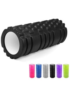 SPORT Foam Roller, Trigger Point Fitness Deep Tissue Muscle Massage Roller Lightweight Hollow Yoga Pilates Roller for Relax Muscles, Balance Exercises, Physical Therapy, Pain Relief (Assorted color)  - Image 1
