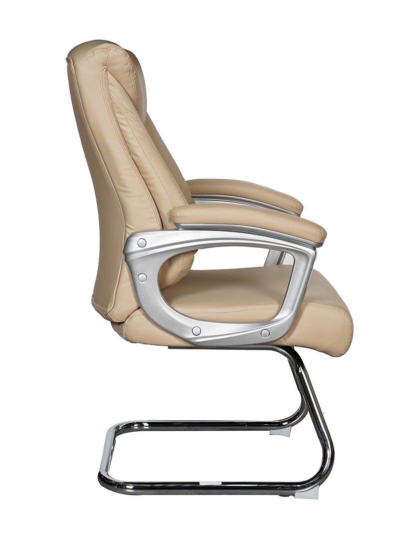 HUIMEI Huimei EQ-5182-C Office Visitor Chair Beige Color  - Image 4