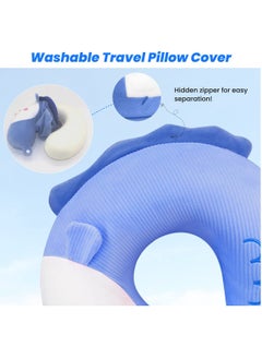 SYOSI SYOSI Cartoon Travel Pillow U-Shaped Elasticity Neck Pillow for Adults, Kids, Children, Cute Plane Pillow for Home Office Camping Travelling Sleeping  - Image 5