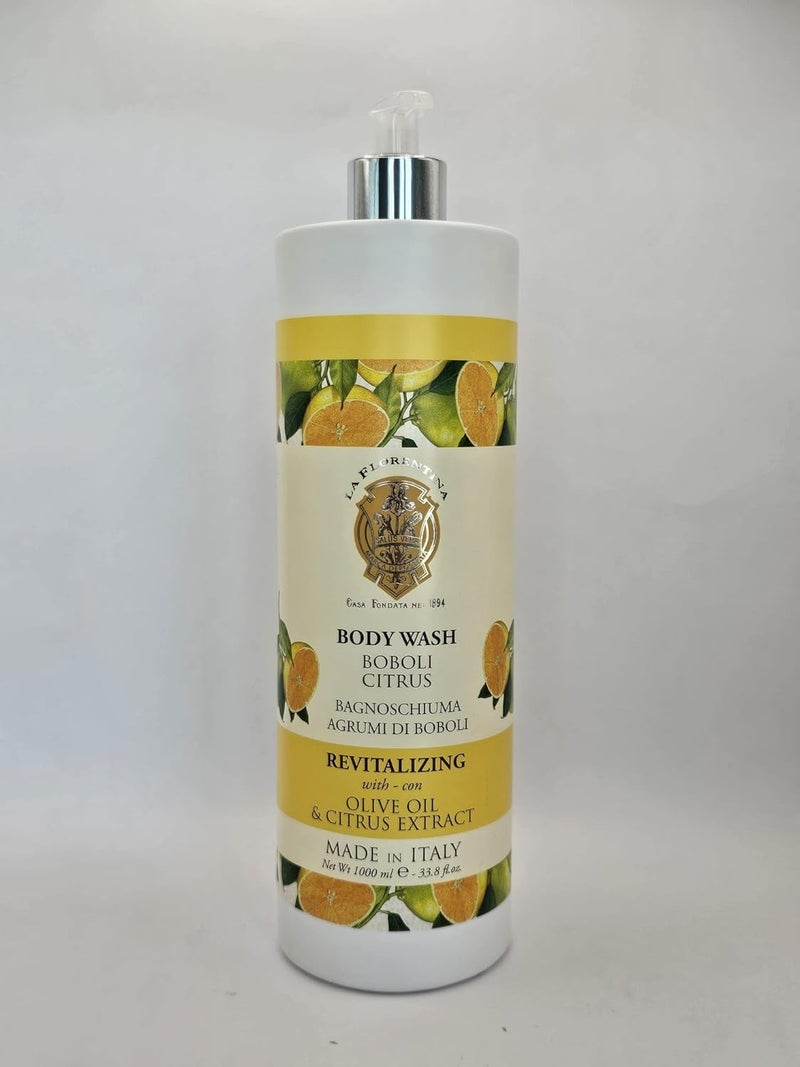 La Florentina La Agrumi Di Boboli Florentina Revitalizing Citrus Body Wash with Olive Oil Made in Italy 338 fl oz - Image 1