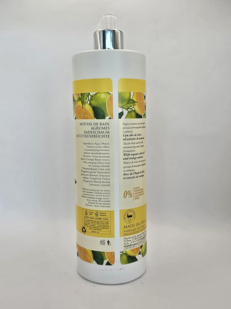 La Florentina La Agrumi Di Boboli Florentina Revitalizing Citrus Body Wash with Olive Oil Made in Italy 338 fl oz - Image 4