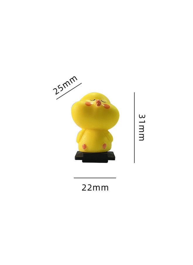 Generic Taxi Hot Boot Cover Slr Camera For Canon Sony A7m3 Micro Single Fuji Xt Nikon Decorative Accessories Creative-Color:Little Yellow Chicken  - Image 1