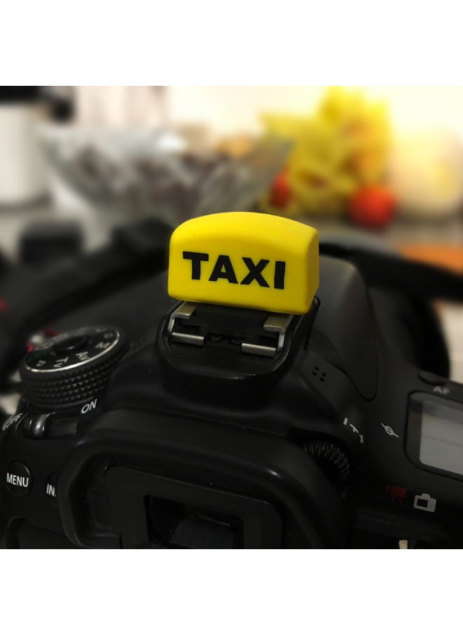 Generic Taxi Hot Boot Cover Slr Camera For Canon Sony A7m3 Micro Single Fuji Xt Nikon Decorative Accessories Creative-Color:Little Yellow Chicken  - Image 5