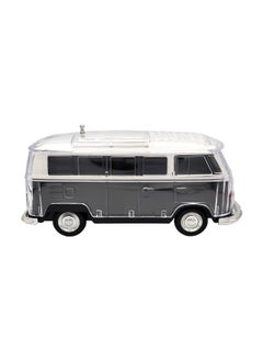 Steepletone Old Retro Camper Van Style Bluetooth Speaker, Compact FM Radio, Portable Audio, Rechargeable, Music Streaming MP3 (USB/SD), Colour-changing LED Lights, Vintage Novelty Gift Decor (Black)  - Image 2