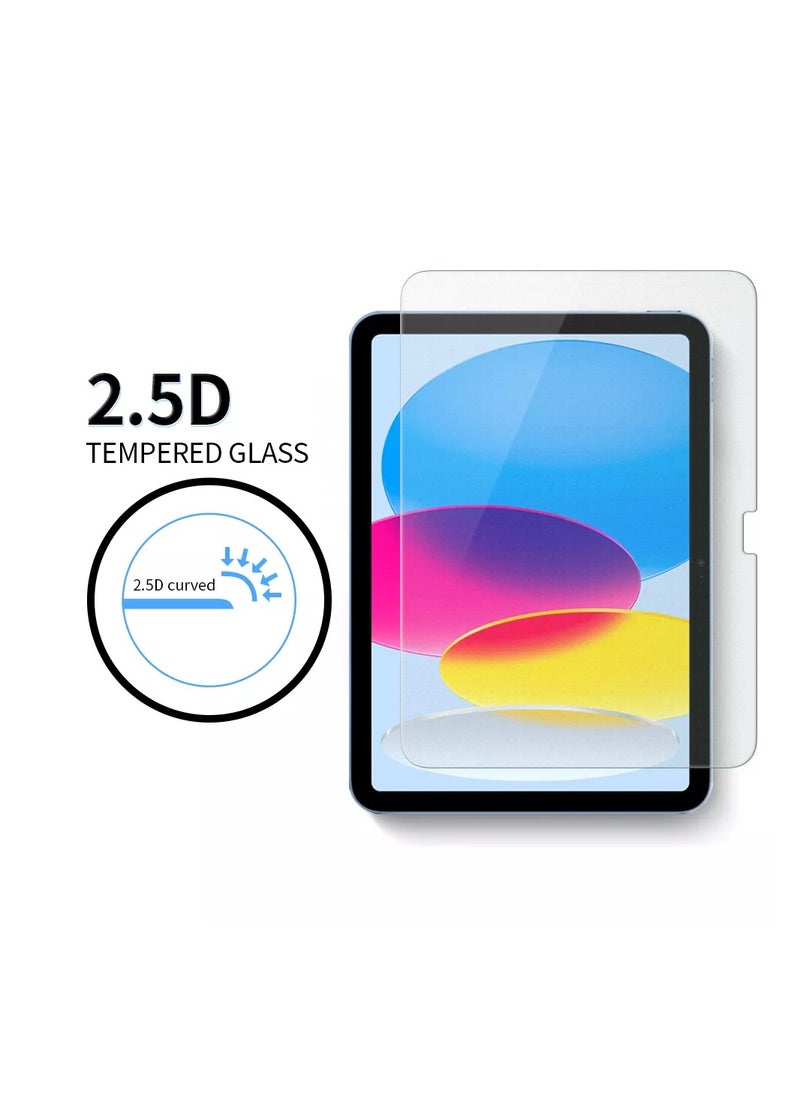 HEXABEX - Screen Protector for Apple iPad 10th 10.9"/11th Gen 11" Tempered Glass Screen Guard Compatible with iPad 11th Generation(A19) 2025 and iPad 10th Generation Clear - Image 1