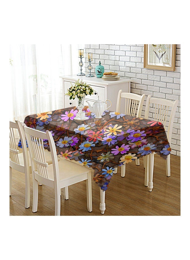 NIBEMINENT Thicken Tablecloth with Flower Printing for Home Restaurant TV Cabinet Tea Table Cover multicolor 20*20*20cm - Image 5