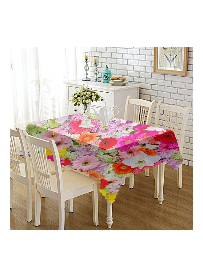 NIBEMINENT Thicken Tablecloth with Flower Printing for Home Restaurant TV Cabinet Tea Table Cover multicolor 20*20*20cm - Image 2