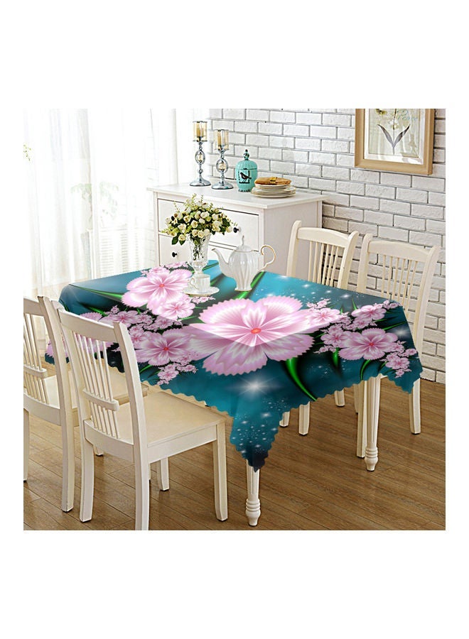 NIBEMINENT Thicken Tablecloth with Flower Printing for Home Restaurant TV Cabinet Tea Table Cover multicolor 20*20*20cm - Image 3