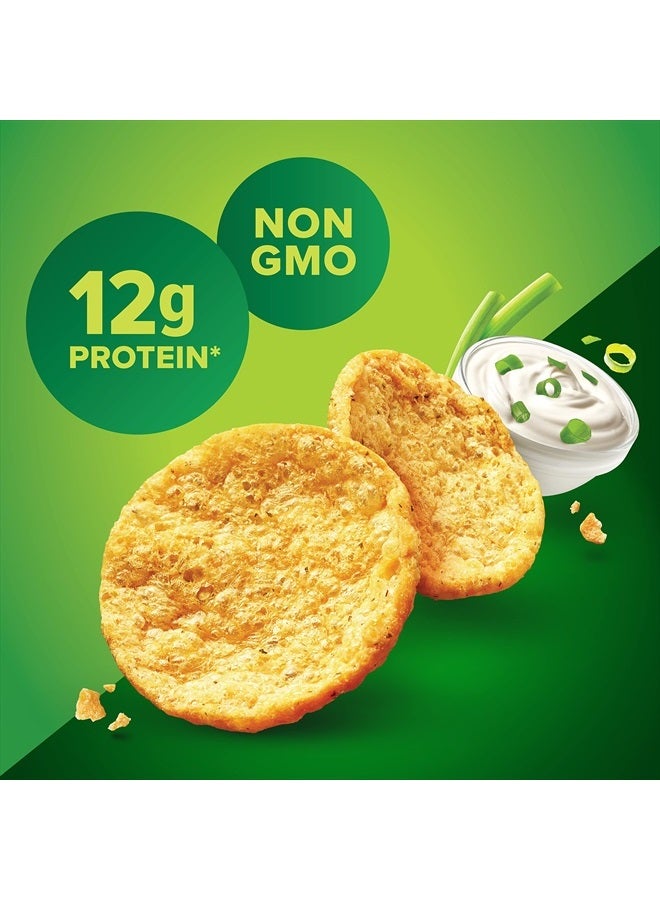 Pure Protein Popped Crisps Variety Pack, Hickory Barbecue and Sour Cream & Onion, High Protein Snack, 12G Protein, 1.27oz., 12 Count - Image 5