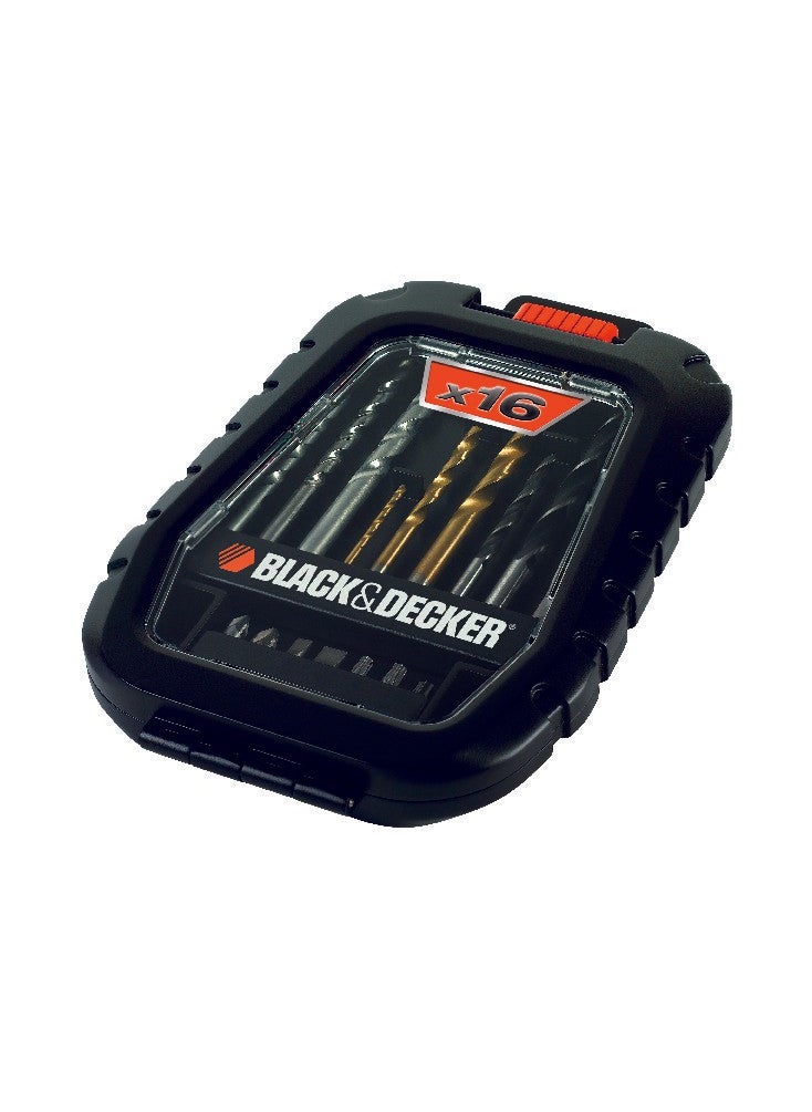 BLACK+DECKER Metal Drill Bit Set of 16  - Image 4