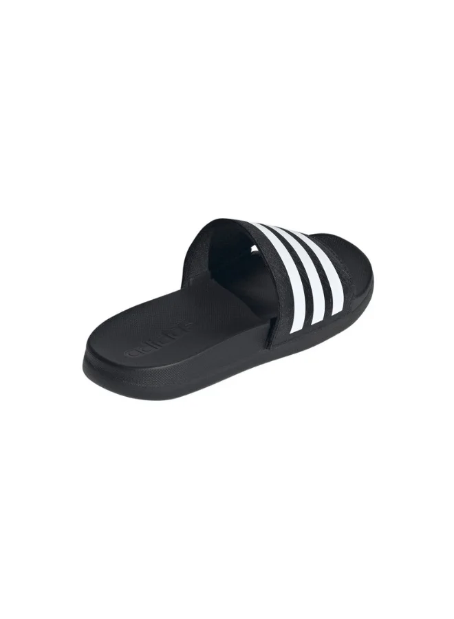 Adidas Adidas Adilette Comfort K U Black Sportswear Sandals/Slippers For Kids