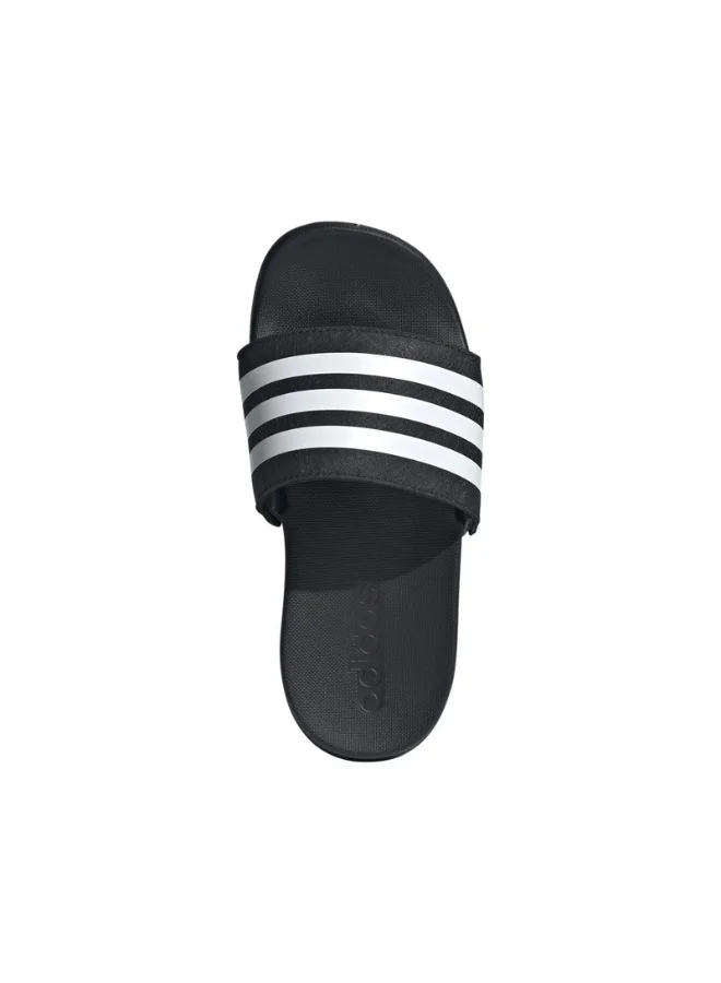 Adidas Adidas Adilette Comfort K U Black Sportswear Sandals/Slippers For Kids