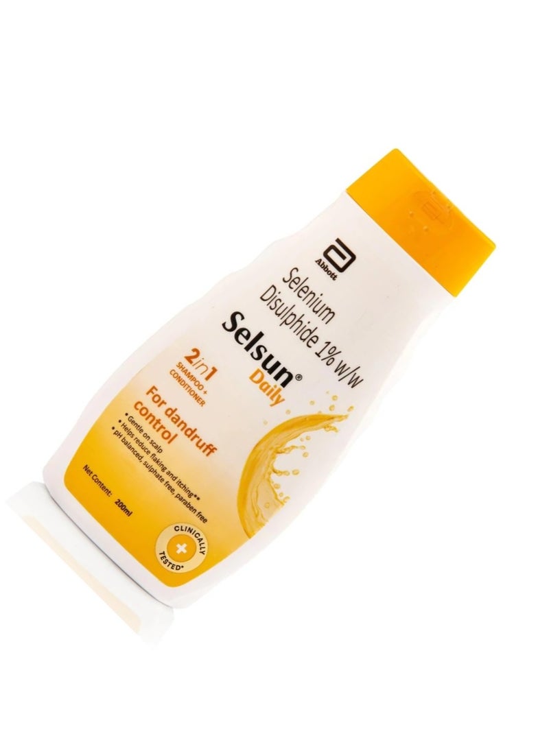 سيلسون شامبو وبلسم سيلسون ديلي 2 في 1، 200 مل - Image 2