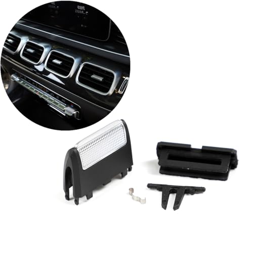Tumukiw توموكيو إير فينت كليب تاب بديل يناسب مرسيدس بنز W167 GLS GLE 350 400 450 500 580 2020 2021 2022 أمامي يسار يمين/خلفي مخرج شبك تهوية التكييف كليب تاب مجموعة إصلاح (تهوية وحدة التحكم المركزية) - Image 2