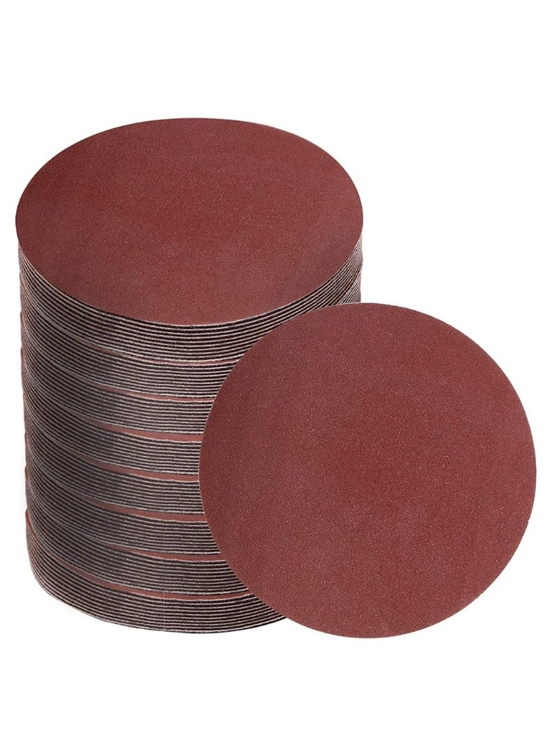 KNP - KNP 4.5 Hook & Loop Sanding Discs 60 Grit are Designed for Aggressive Material Removal and Surface Preparation Tasks. - Image 1