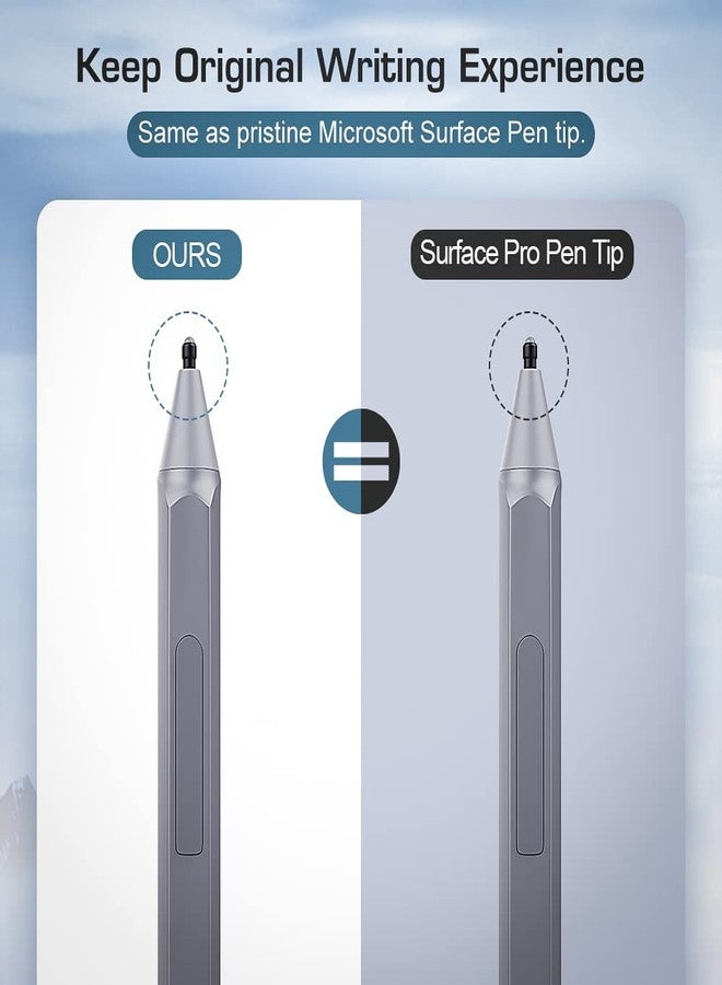 Moko Pen Tip Compatible with Surface Pen, Pack of 5 HB Original Pen Tips, Stylus Pen Tips, Replacement Tip, Stylus Pen Compatible with Surface Pro 2017 Pen (Model 1776) / Surface Pro 4 Pen - Image 3