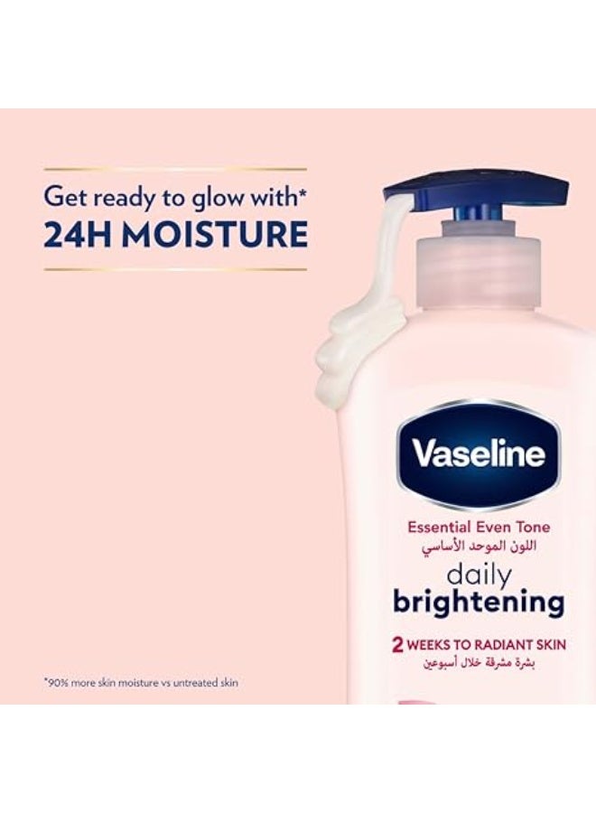 فازلين لوشن فازلين لتفتيح لون البشرة اليومي، 2 × 400 مل - Image 5