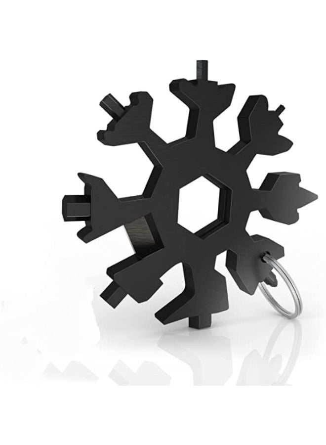 18-in-1 Snowflake Multi Tool Stainless Portable Steel Multi-Tool for Outdoor Travel Camping Adventure Daily Tool  - Image 1
