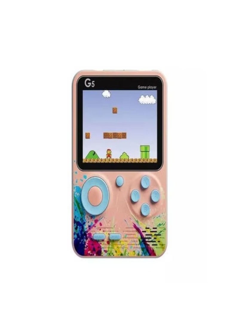 Generic - Console Player G5 Mini Gamebox with 500 Games Pink - Image 1