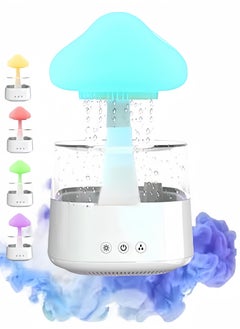 KEVIN Rain Cloud Humidifier Water Drip, Rain Cloud Diffuser, Mushroom Diffuser, Cloud Humidifier Rain Drop for Sleeping  - Image 1