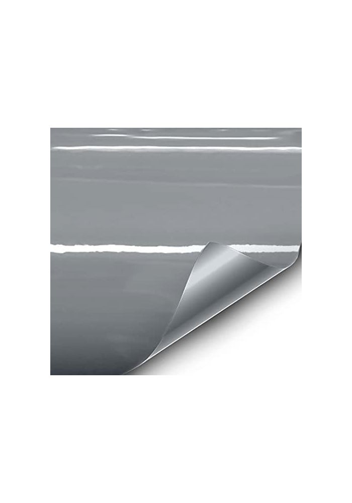 VVIVID XPO Gloss Elephant Grey Nardo Gray Vinyl Car Wrap Film (3ft x 5ft)
