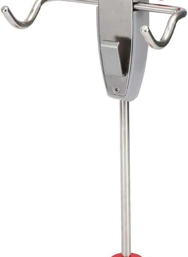 Red Steering Wheel Holder Stand Tool for Car Alignment Rack Truck Van - Image 5